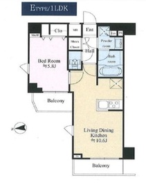 リテラス馬込 207 間取り図