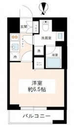 レガリス品川南大井パークサイド 11階 間取り図