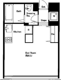 FLEG池尻 1F1 間取り図