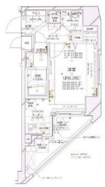 パレステュディオ麻布イースト 2階 間取り図