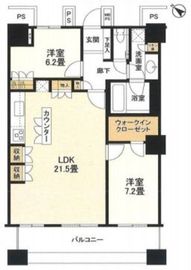 ザ・東京タワーズ ミッドタワー 44階 間取り図