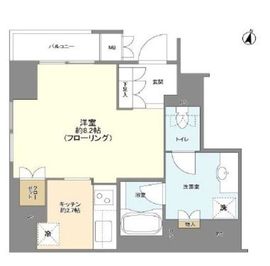 パークアクシス白金台南 4階 間取り図