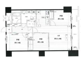 レジディア目白 710 間取り図