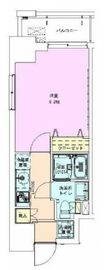 門前仲町レジデンス七番館 1201 間取り図