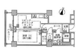 ジェイタワー西大井 10階 間取り図