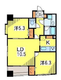 アスコットパーク人形町 11階 間取り図