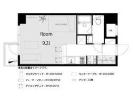 日神パレステージ西麻布 1階 間取り図