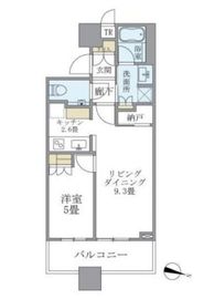 ブリリアタワーズ目黒 14階 間取り図