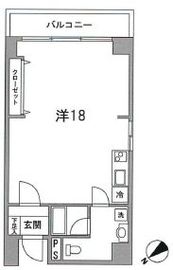 南青山ハウス 7階 間取り図