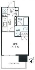 六本木グランドタワーレジデンス 410 間取り図