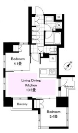 CONOE東日本橋駅前 5階 間取り図