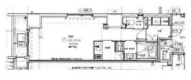 コビキス銀座 503 間取り図