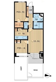 グランカーサ両国壱番館 102 間取り図