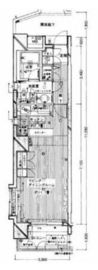 アーバンクリスタル九段下 2階 間取り図