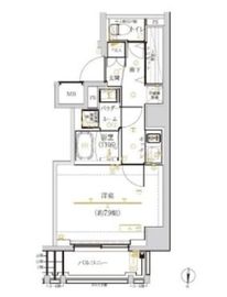 アルテシモノルガ 402 間取り図