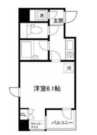 キャピタルステージ日本橋 304 間取り図