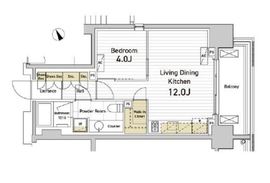 ASPRIME八丁堀 (アスプライム八丁堀) 406 間取り図