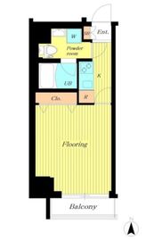 ヴァレッシア森下シティ 2階 間取り図