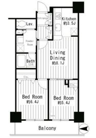 イーストコア曳舟一番館 5階 間取り図