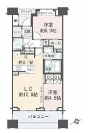 オーベル明石町レジデンス 3階 間取り図