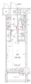 ステージファースト仲御徒町 2階 間取り図