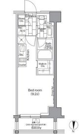 パークハビオ東陽町 205 間取り図