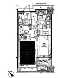 シティタワー武蔵小山 20階 間取り図