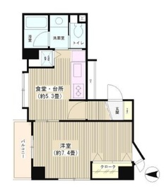 パークヒルズ武蔵小杉 304 間取り図