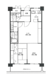 三田ナショナルコート 4階 間取り図