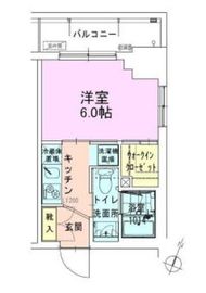 門前仲町レジデンス弐番館 405 間取り図