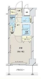 コンシェリア門前仲町 9階 間取り図