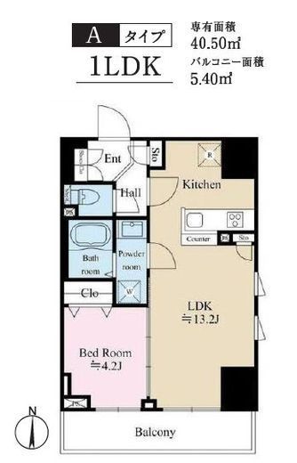 テラス森下 901 間取り図