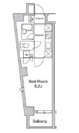 プラウドフラット代々木上原 201 間取り図