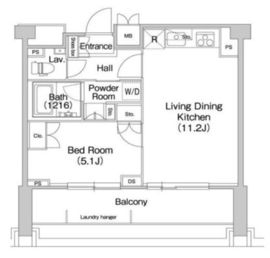 コンフォリア駒場 403 間取り図