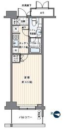 MFPRコート木場公園 504 間取り図