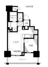 クレヴィア東陽町 10階 間取り図