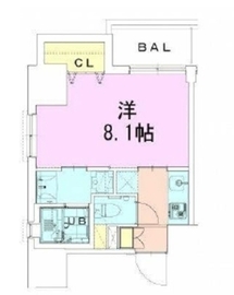 清澄白河レジデンス壱番館 202 間取り図