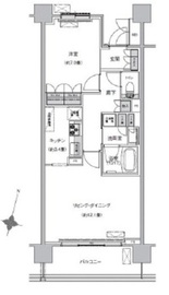 リージア経堂テラスガーデン 608 間取り図
