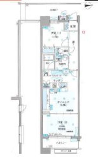 ロイヤルパークス荻窪 316 間取り図