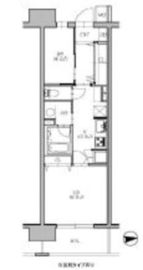 ロイヤルパークス西新井 1032 間取り図