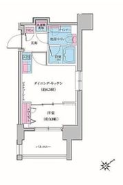 クレヴィアリグゼ雪が谷大塚 703 間取り図