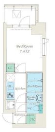 スプランディッド錦糸町2 604 間取り図