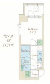 スプランディッド錦糸町2 301 間取り図