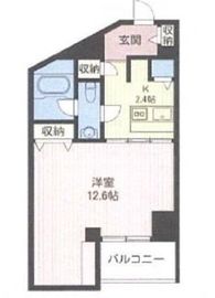 エスティメゾン麻布永坂 306 間取り図