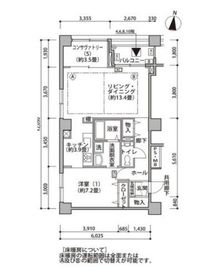 東雲キャナルコートCODAN 15-204 間取り図
