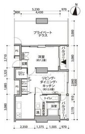 東雲キャナルコートCODAN 12-811 間取り図