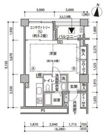 東雲キャナルコートCODAN 15-1002 間取り図