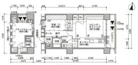 東雲キャナルコートCODAN 18-516 間取り図