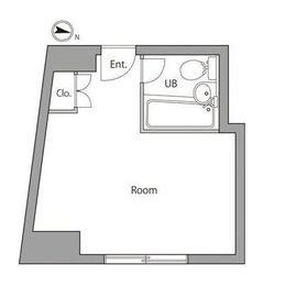 赤坂レジデンシャルホテル 630 間取り図