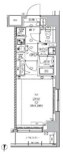 アルテシモカバロ 3階 間取り図